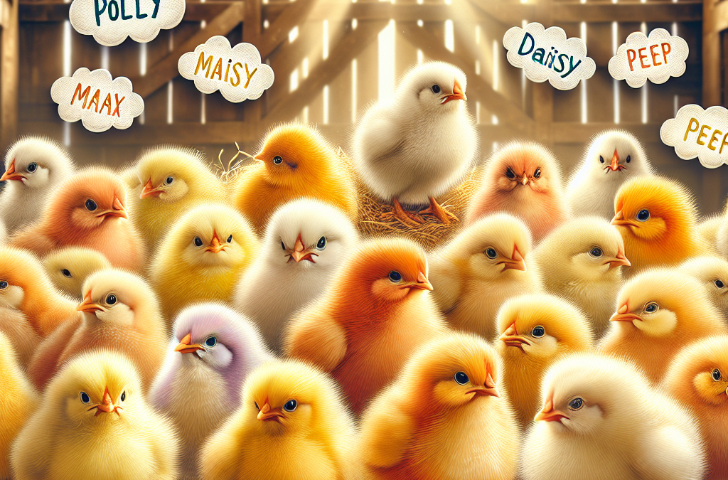 Baby chick names