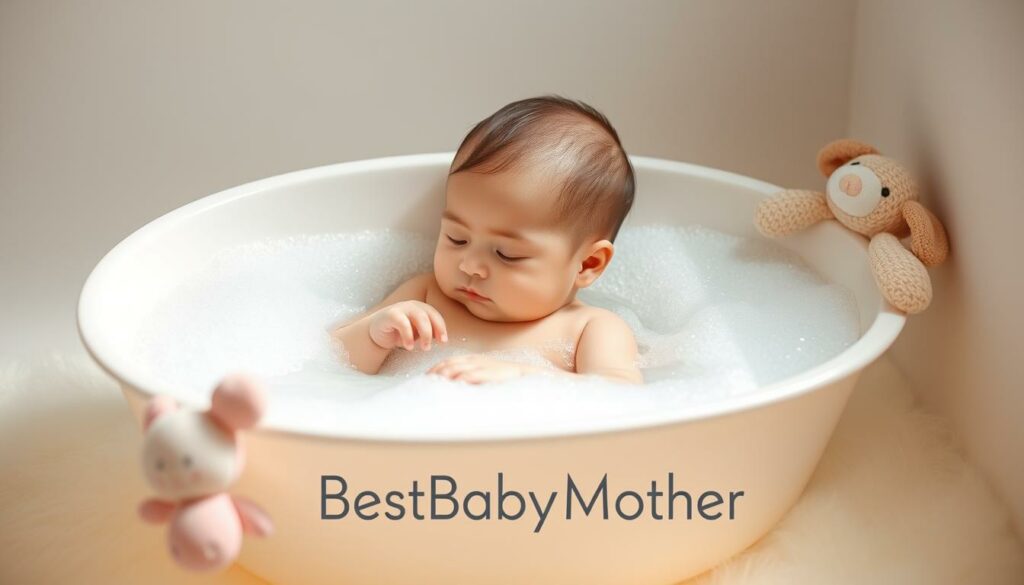 baby bathing