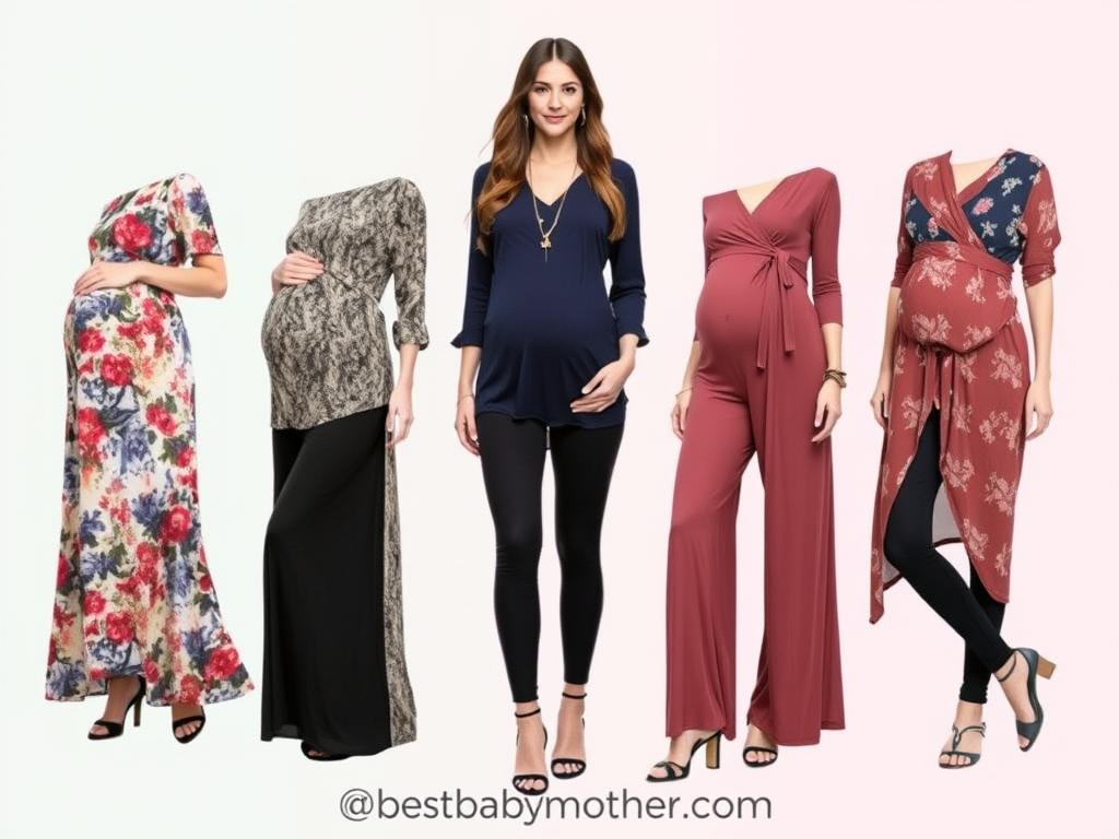 stylish pregnancy outfits