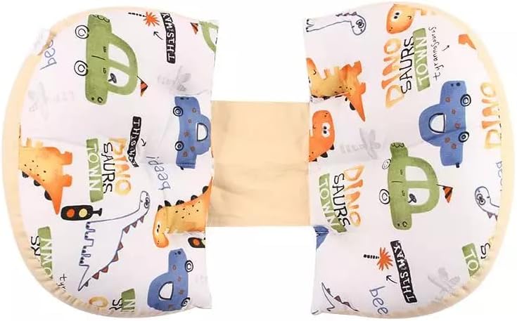 Maternity Side-Sleeper Pillow with Adjustable Middle Strap | Compact & Cooling, Stay-Put Design | Almohada para Embarazada | Pregnancy Pillows for Sleeping (Cars Pillow)