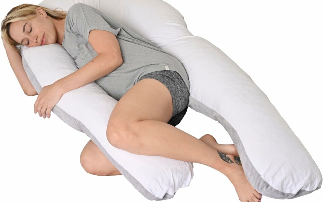 Pregnancy Pillow | Pregnancy Pillows for Sleeping | almohada para embarazada | Full Body Pillow | Maternity Pillow for Pregnant Women | Memory Foam Pregnancy Pillow | Long Pillow Cooling Gel