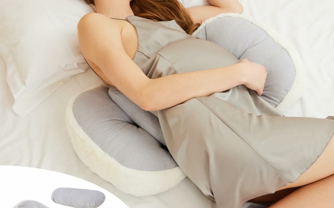 Pregnancy Pillow for Pregnant Women Sleeping,Pillow Maternity Pillow Support for Back, Legs, Belly, HIPS,Grey